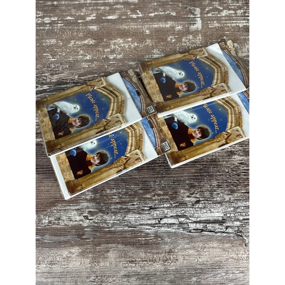 32 Vintage Harry Potter Party Invitation Cards Sealed (8 per pack) 4 packs